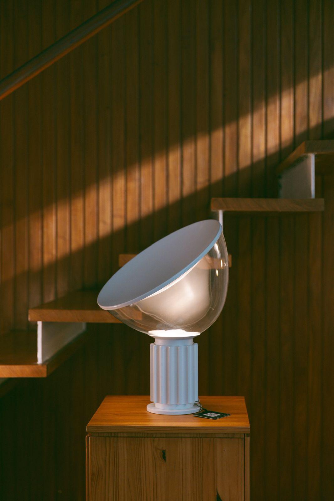 Luminária De Mesa Flos Taccia Designer Achille E Castiglioni Luminária De Mesa Flos Taccia Designer Achille E Castiglioni