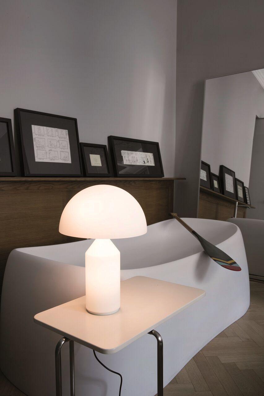 Luminaria de Mesa Oluce Atollo Glass P