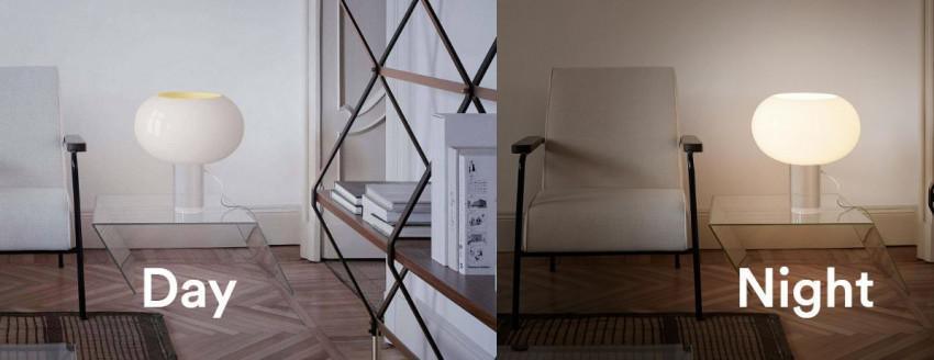 Luminária De Mesa Foscarini Buds 2 Designer Rodolfo Dordoni 