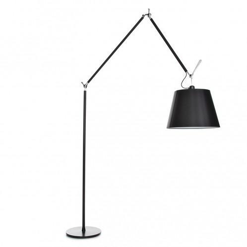 Luminaria de piso Artemide Tolomeo Mega Black