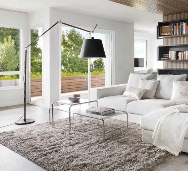 Luminaria de piso Artemide Tolomeo Mega Black Luminaria de piso Artemide Tolomeo Mega Black