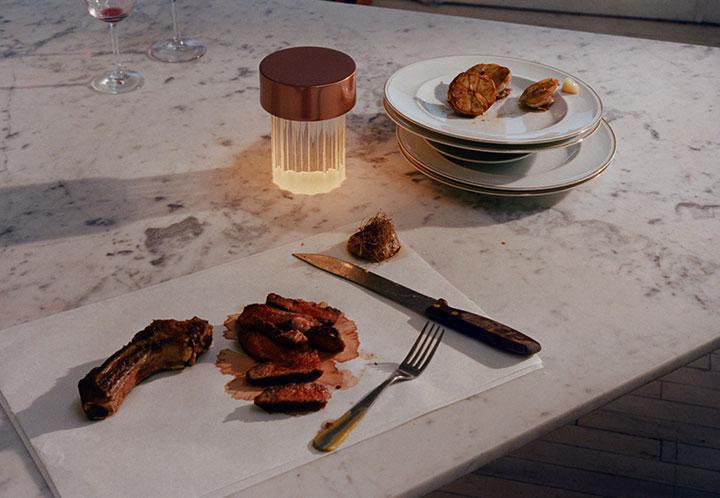 Luminaria De Mesa Flos Last Order Fluted Designer Michael Anastassiades Luminaria De Mesa Flos Last Order Fluted Designer Michael Anastassiades