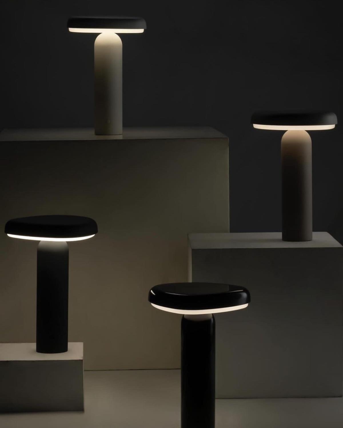 Luminaria de Mesa WE Fungi Mini Portátil Luminaria de Mesa WE Fungi Mini Portátil