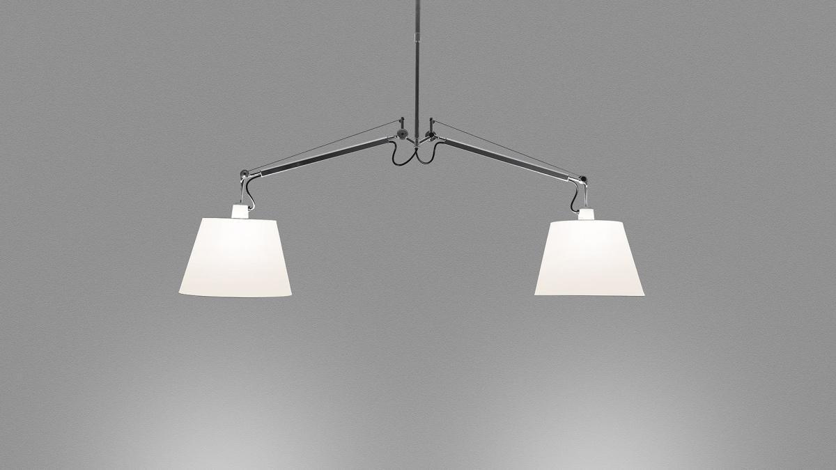 Pendente Artemide Tolomeo Double Shade design Michele De Lucchi & Giancarlo Fassina Pendente Artemide Tolomeo Double Shade design Michele De Lucchi & Giancarlo Fassina