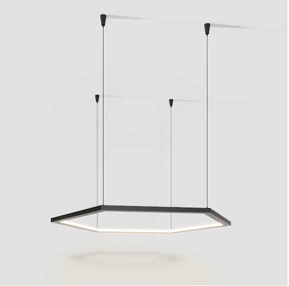 Pendente DSG Hex 03 horizontal Pendente DSG Hex 03 horizontal