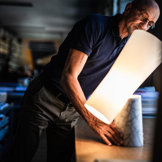 Luminaria De Mesa Foscarini Nile Designer Rodolfo Dordoni Luminaria De Mesa Foscarini Nile Designer Rodolfo Dordoni