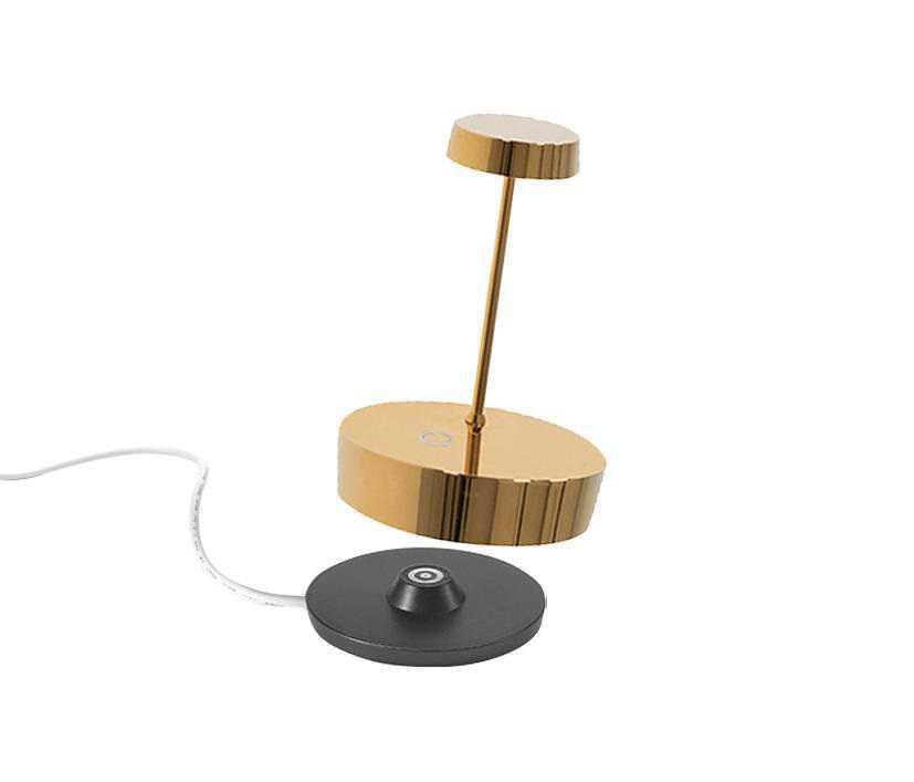 Luminária de Mesa Zaff Swap GOLD Luminária de Mesa Zaff Swap GOLD