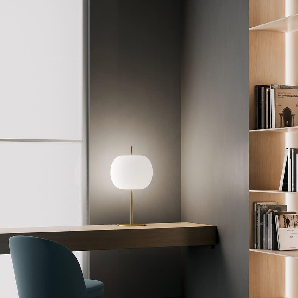 Luminaria de mesa KDLN Kushi Designer Alberto Saggia e Valerio Sommella Luminaria de mesa KDLN Kushi Designer Alberto Saggia e Valerio Sommella