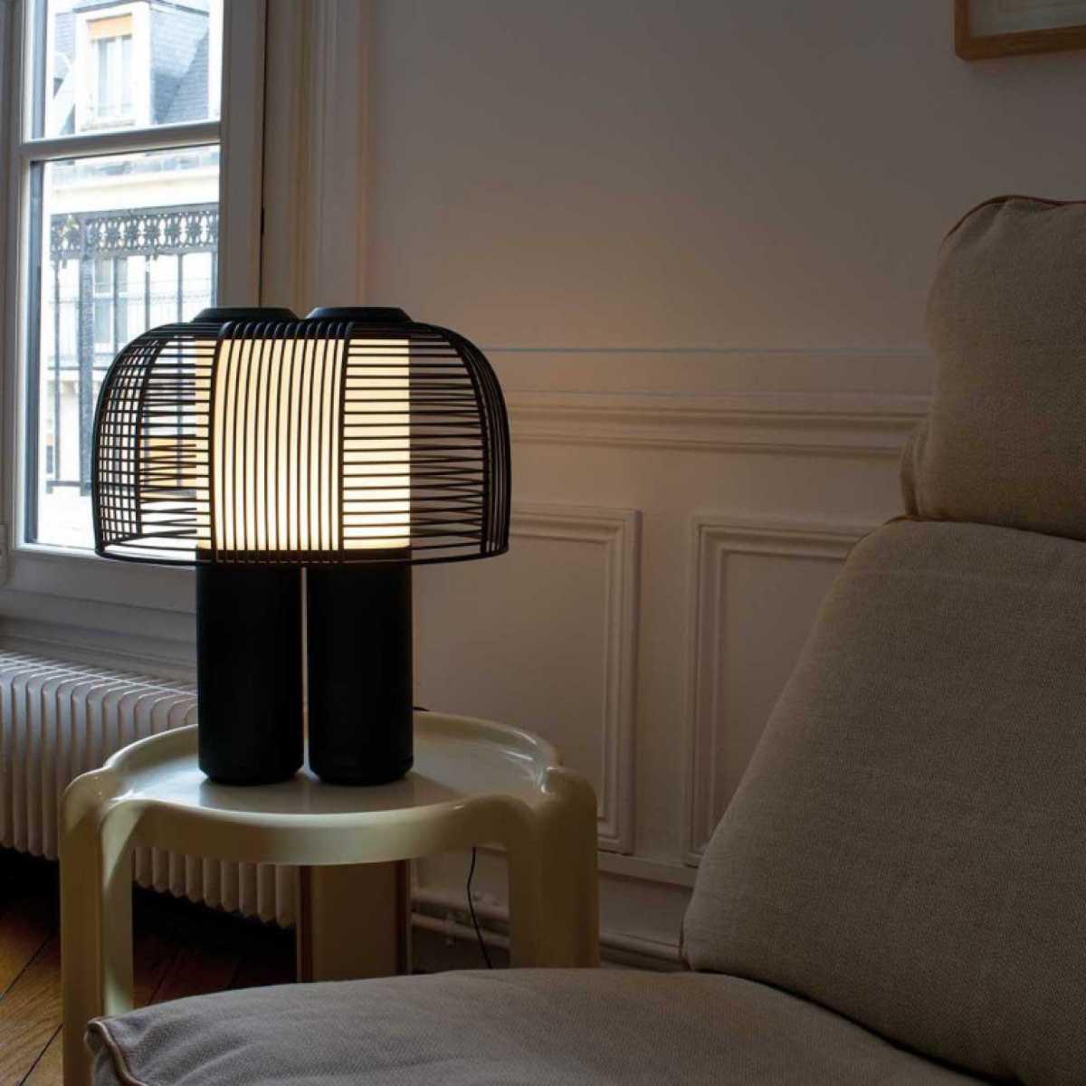 Luminária de mesa DCW Yasuke By Caroline Ziegler & Pierre Brichet preto Luminária de mesa DCW Yasuke By Caroline Ziegler & Pierre Brichet preto