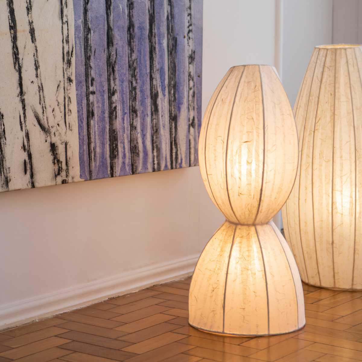 Luminaria de piso AY LI 2 Gomos Design Adriana Yazbek 