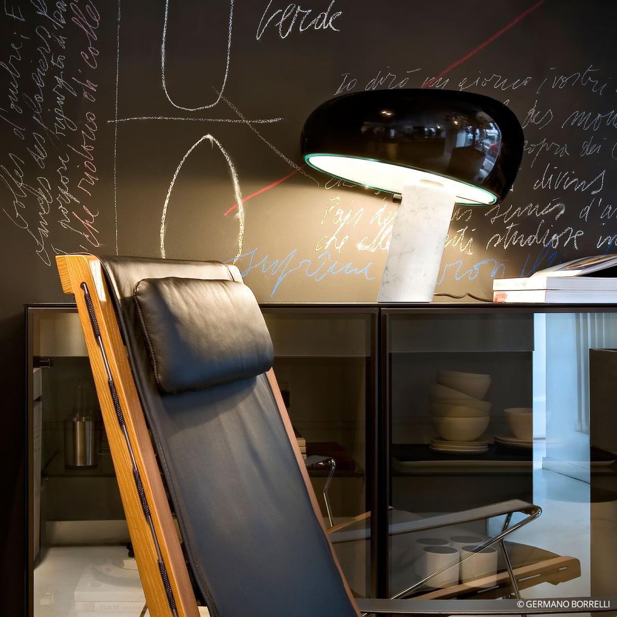 Luminaria De Mesa Flos Snoopy Designer Achille e Pier Giacomo Castiglioni 