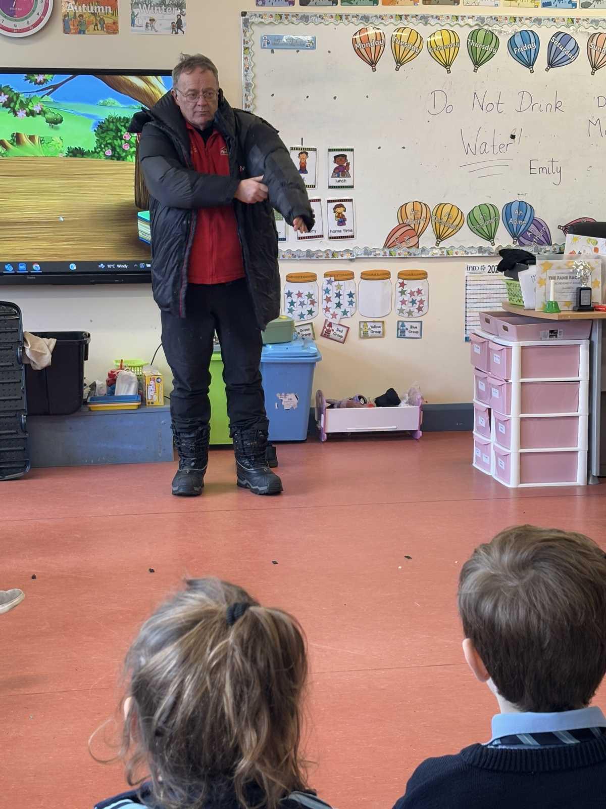 A visit from Anthony Galvin