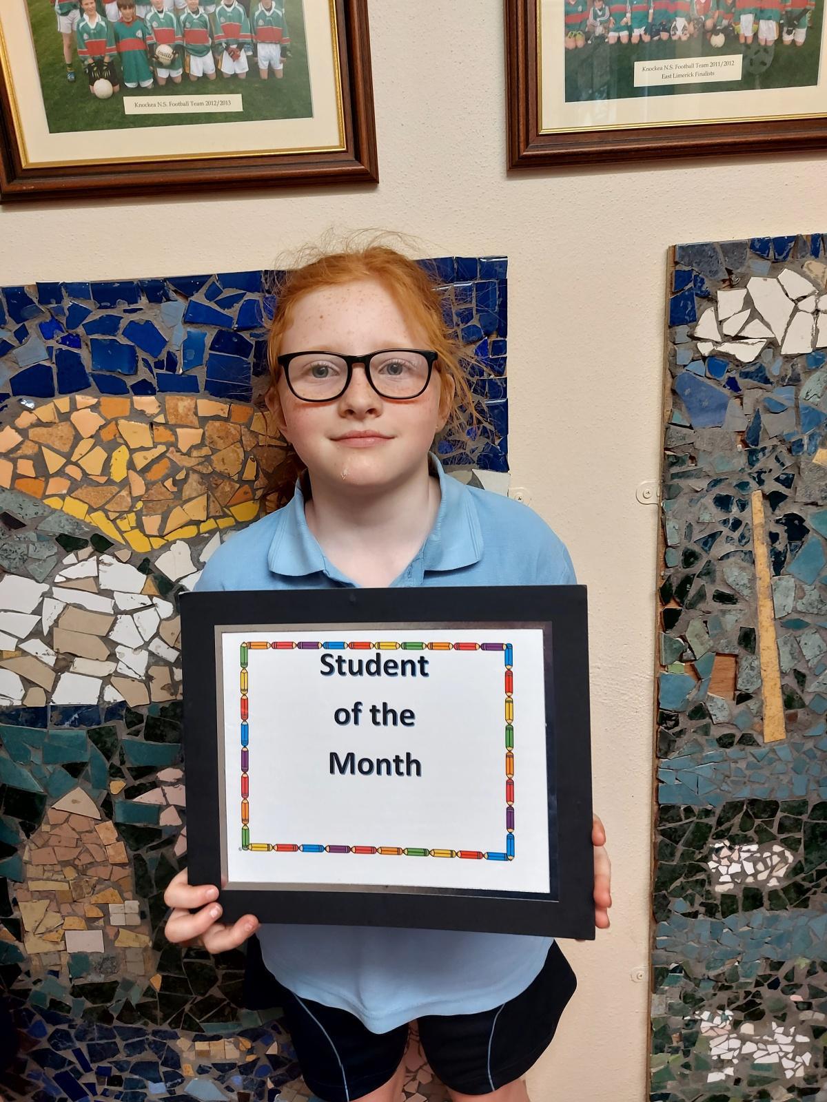 Student of the month 