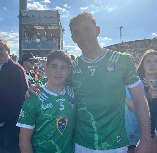 Congratulations to our 6th Class pupil for representing our school and his family on Sunday in the Primary Game- a special day that won't be forgotten!