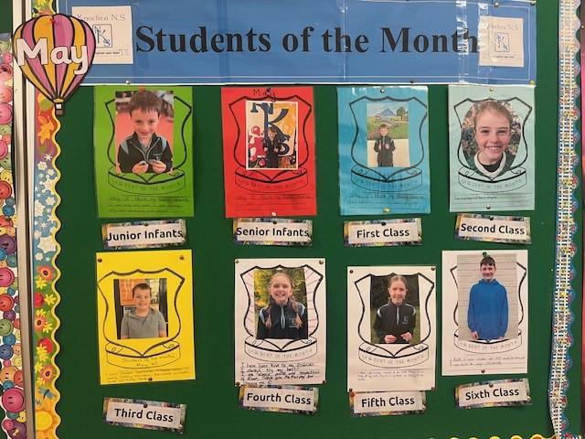 Take a look at these super award winners for May! We are very proud of you all!