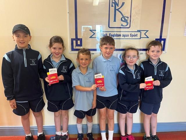 Our sponsored half-marathon during Active Week raised €2,632!! Thank you for your support