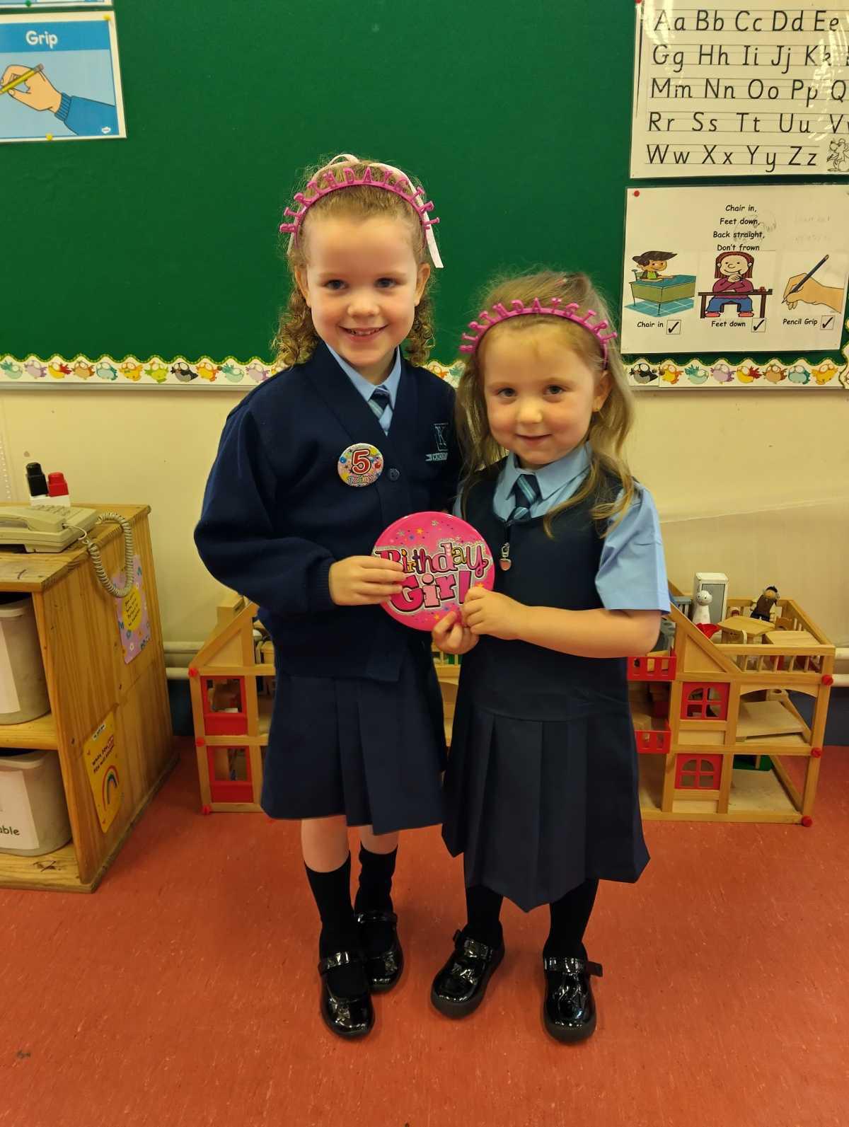 Happy birthday girls!