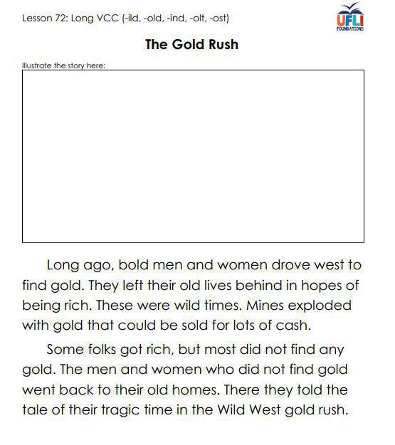 UFLI Wednesday and Thursday 