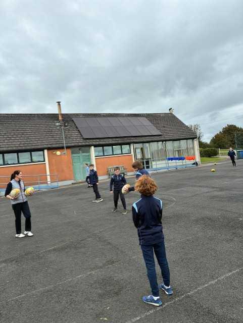 Perfecting our rugby skills