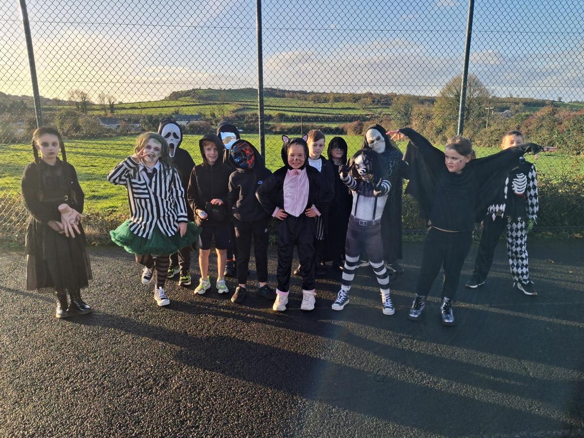 Happy Halloween from 3rd Class 