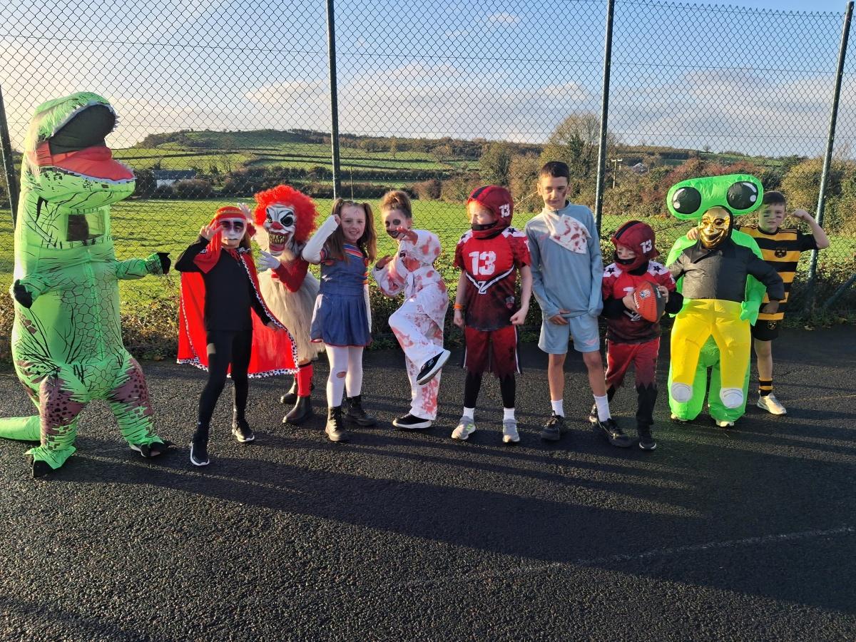 Happy Halloween from 3rd Class 