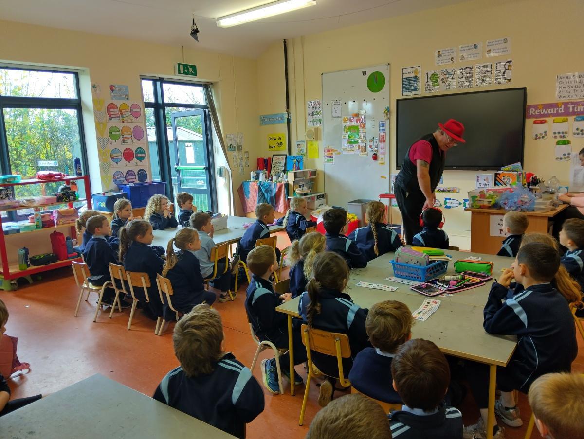 Story telling with Anthony Galvin today