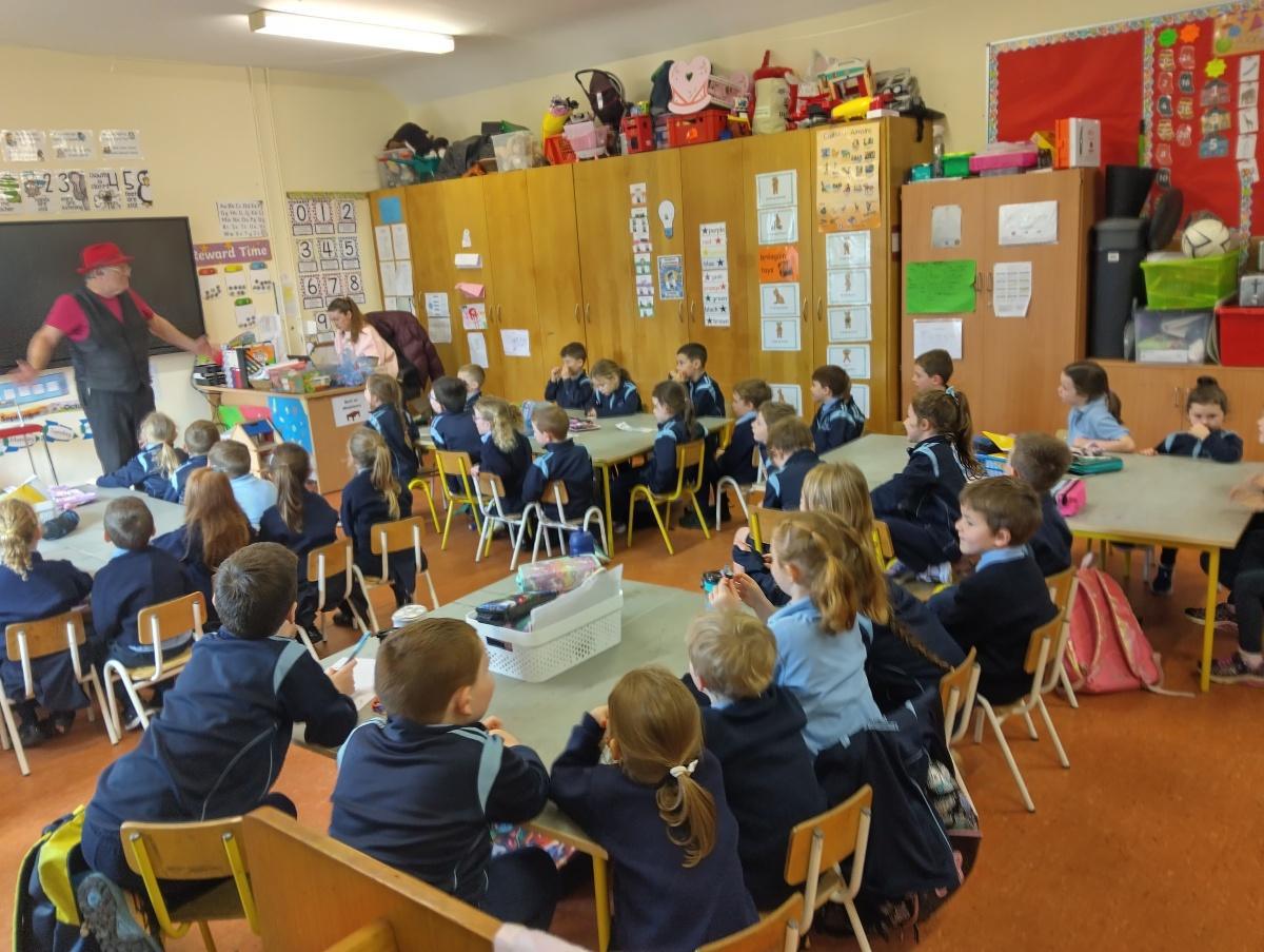 Story telling with Anthony Galvin today