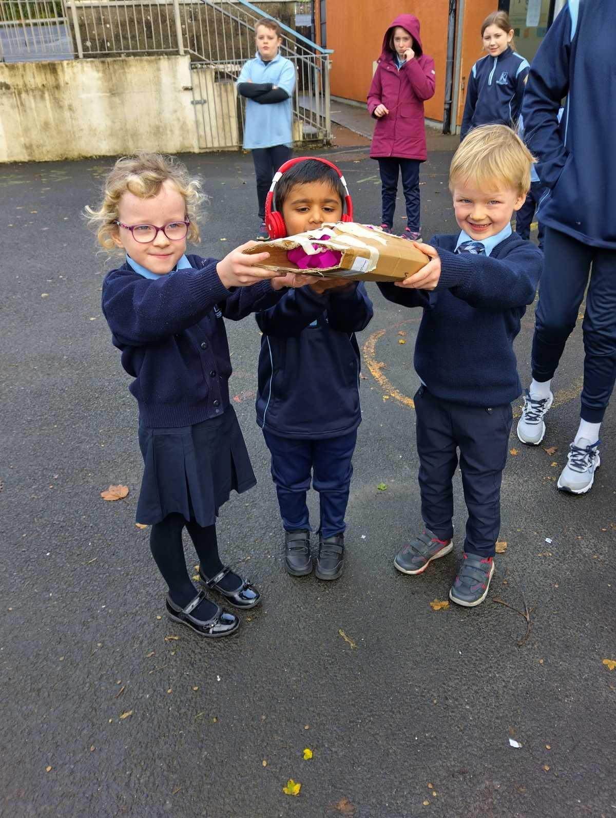 It's Science week- we did the egg drop challenge! It's Science week- we did the egg drop challenge!