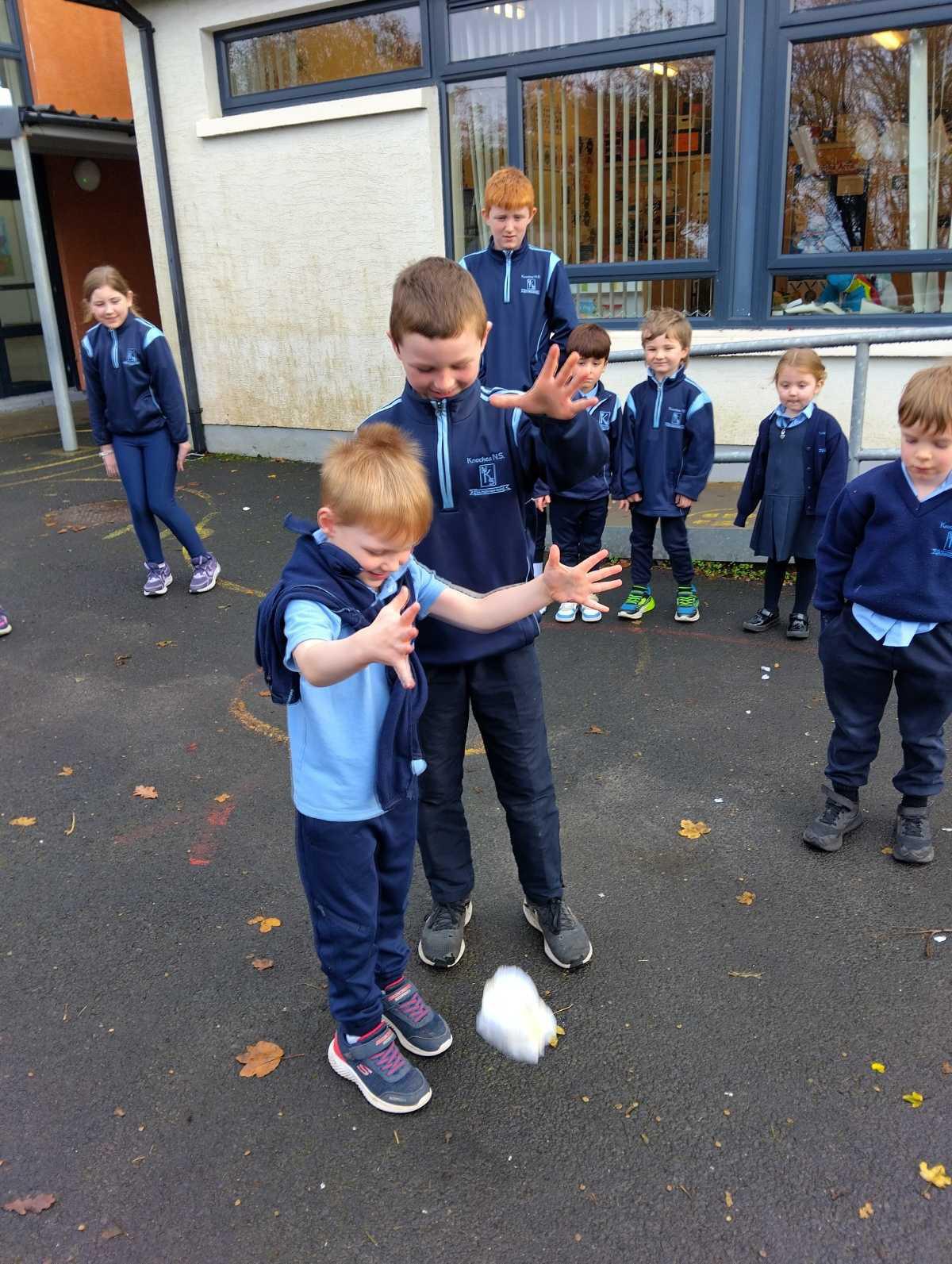 It's Science week- we did the egg drop challenge! It's Science week- we did the egg drop challenge!
