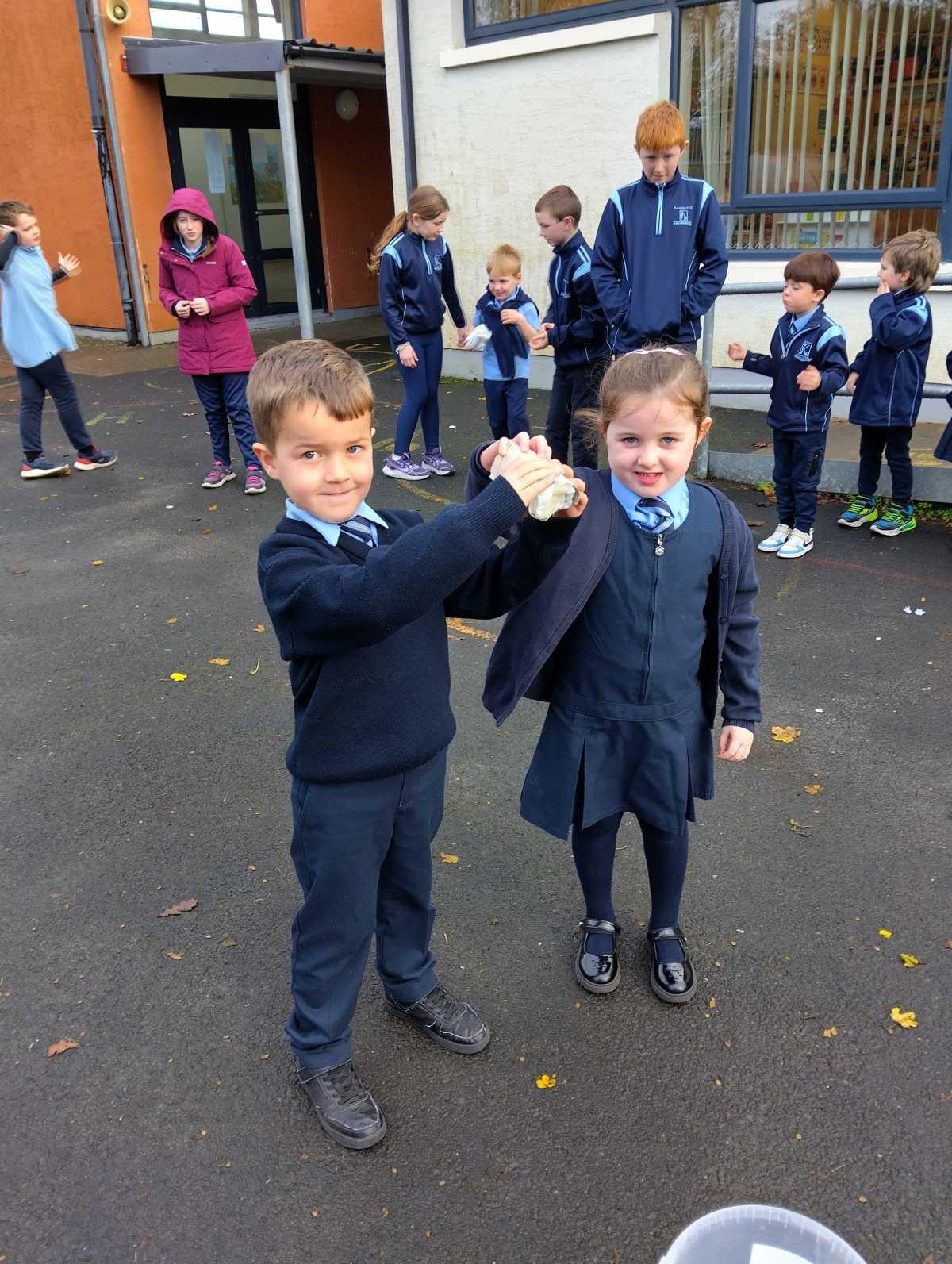 It's Science week- we did the egg drop challenge! It's Science week- we did the egg drop challenge!