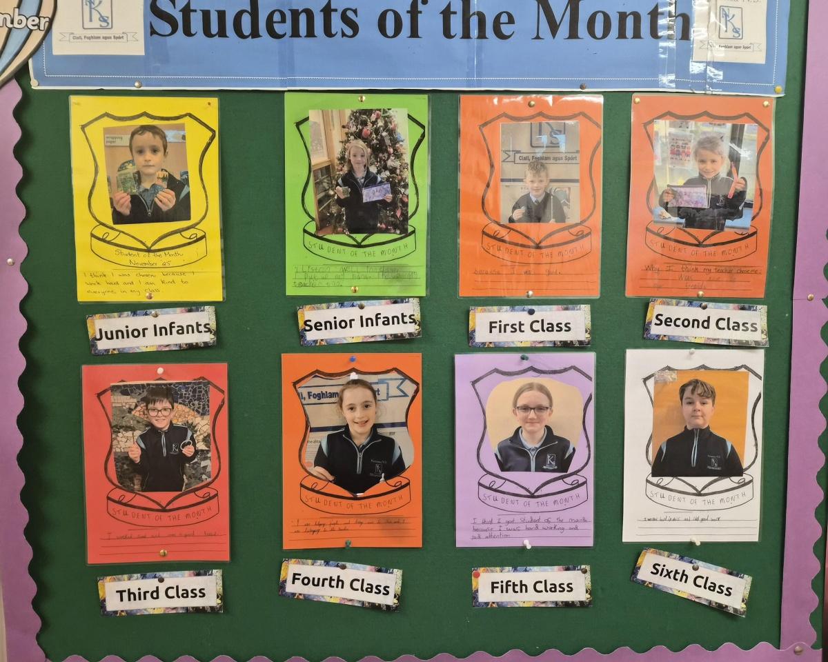 Well done to our November award winners - keep up the great work!