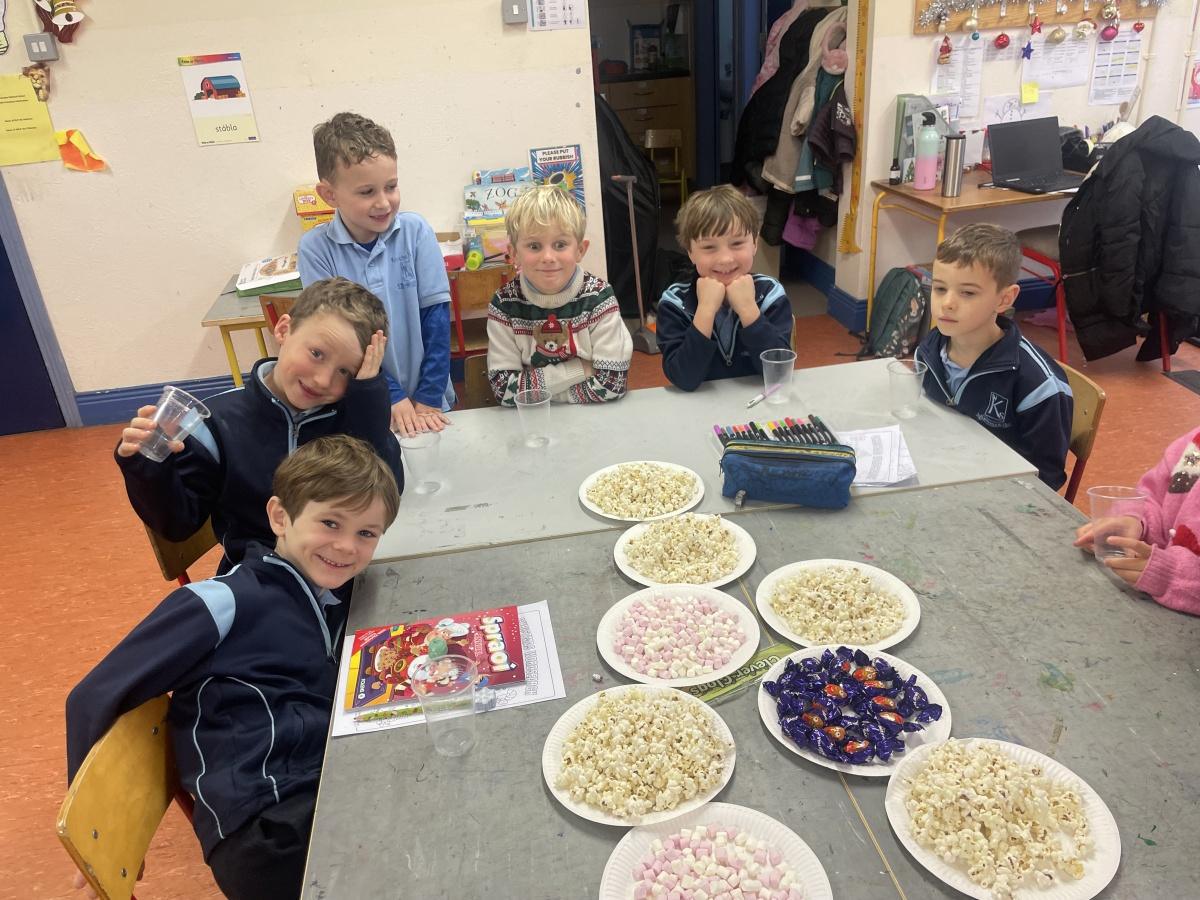 Hot Chocolate & Popcorn Surprise! 