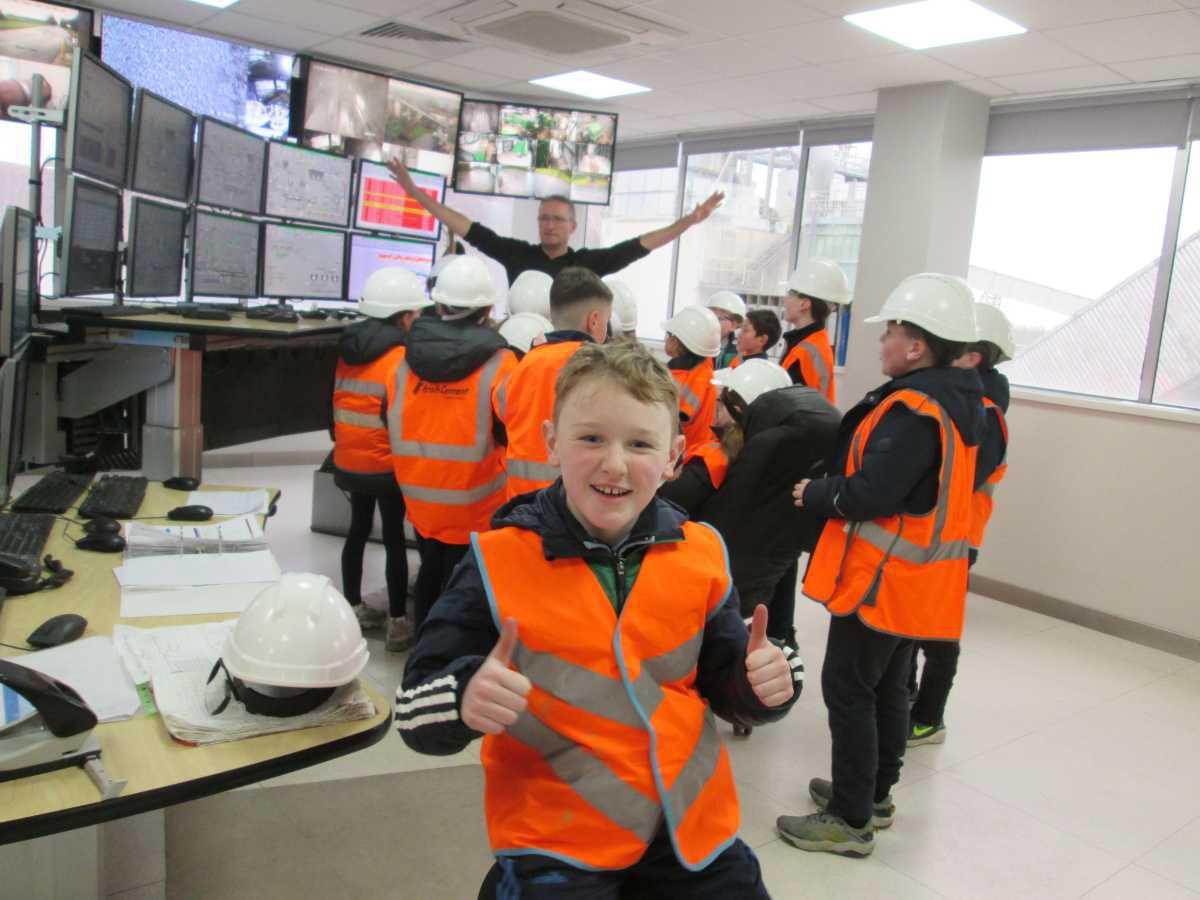 Our Trip to the Cement Factory