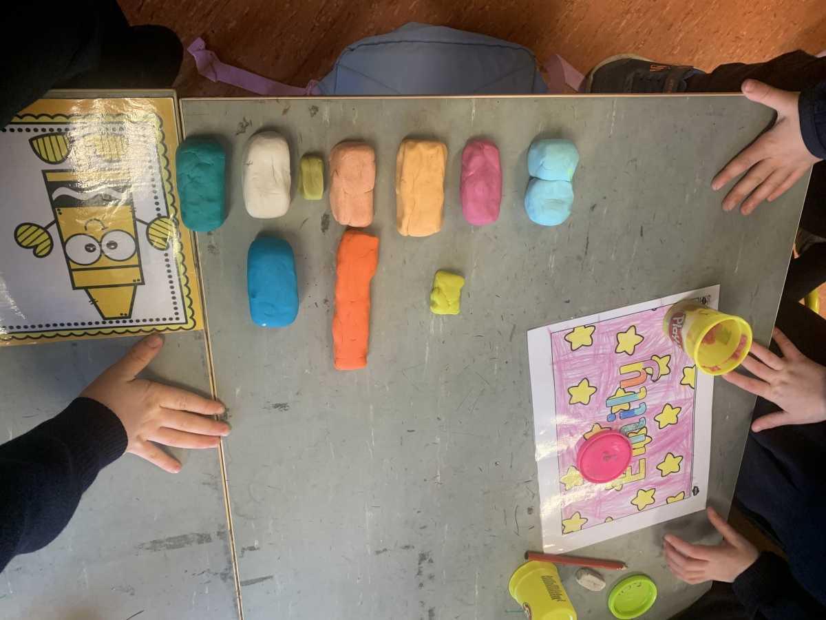 3D Playdough Shapes