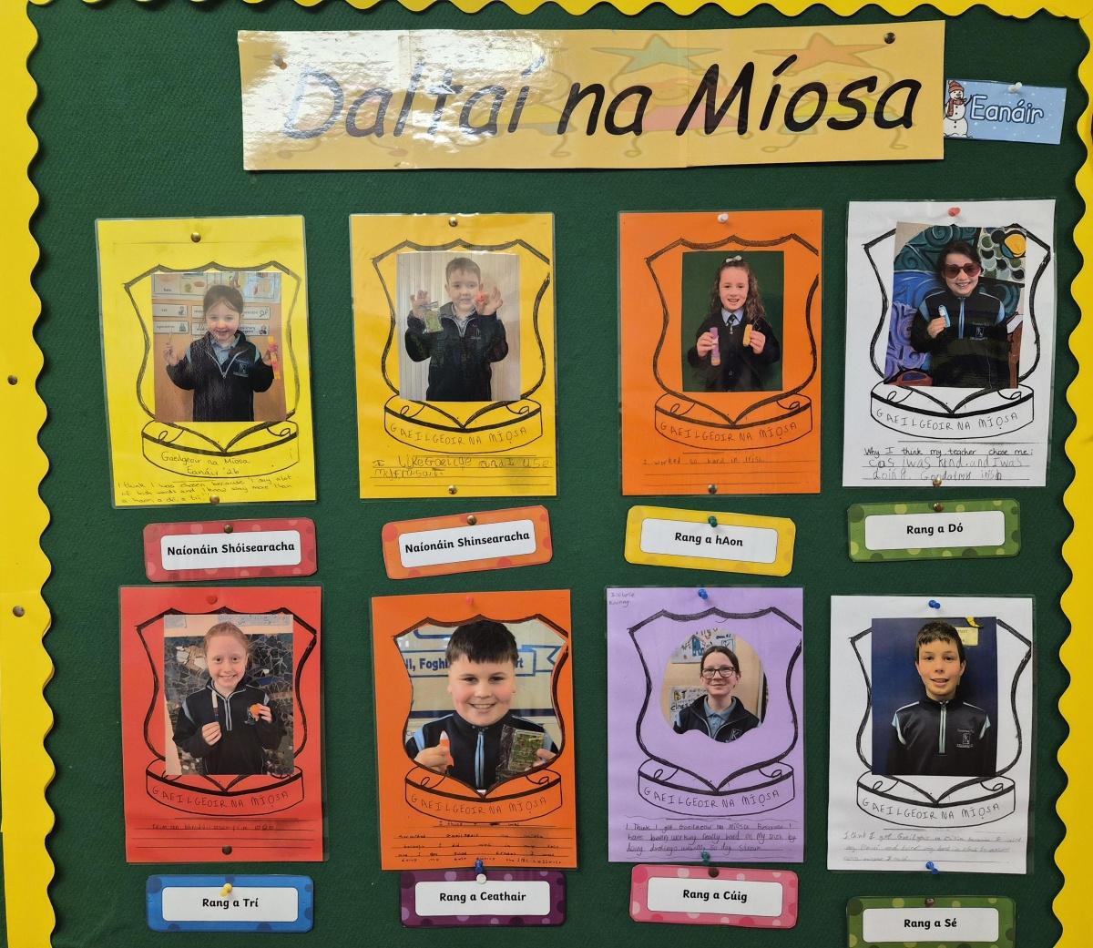 Our first group of monthly award winners for 2026 - Well done everyone!