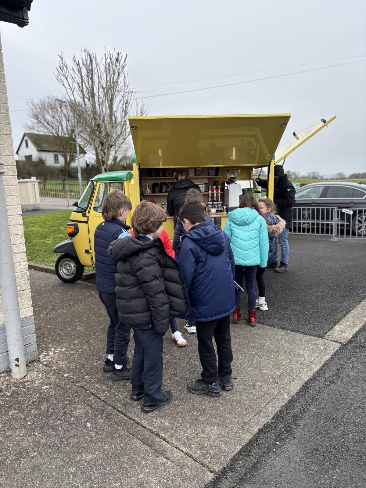 Coffee Cart in Knockea!