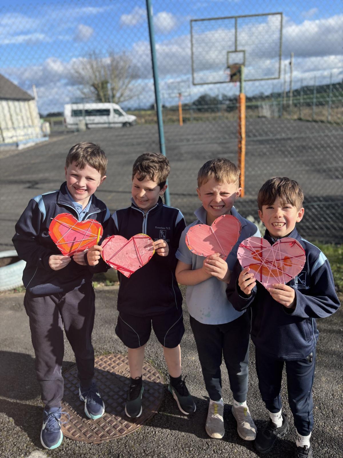 Valentine's Day Heart Art 