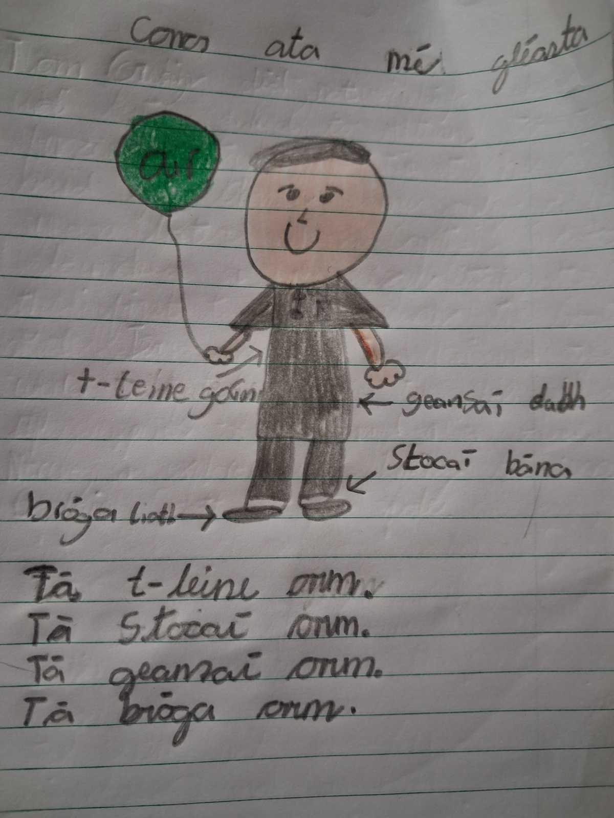 Conas atá Rang 3 gléasta?