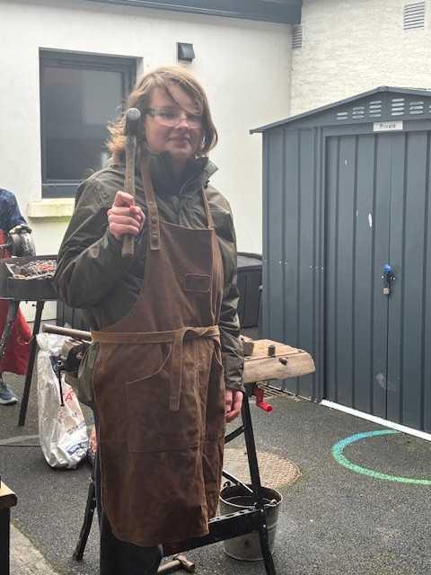 Heritage in Schools Visit - A Blacksmith