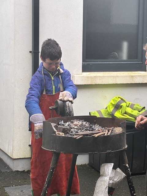 Heritage in Schools Visit - A Blacksmith