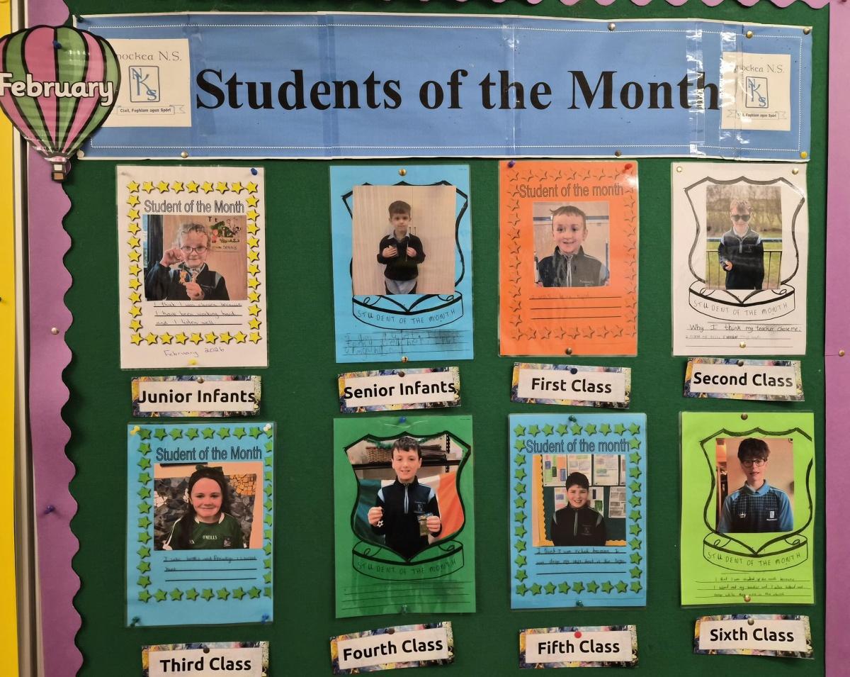 Well done to these amazing pupils for winning our monthly awards this February!