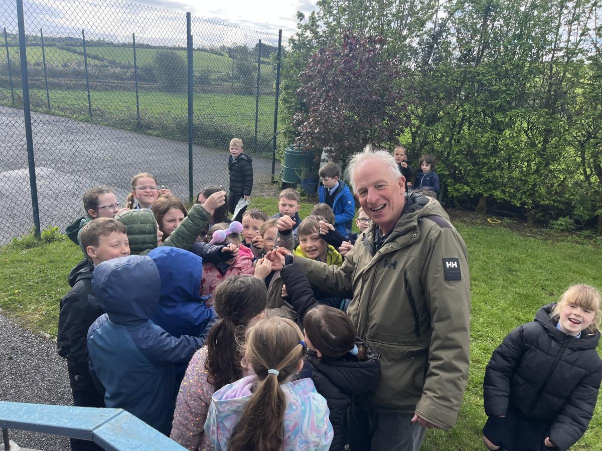 Geoff Hunt -Heritage in Schools Visit -WildFlowers 