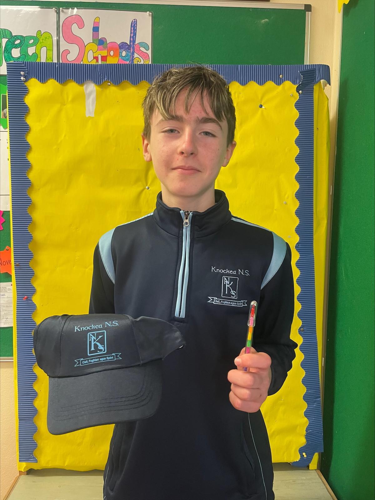 Student of the Month & Gaeilgeoir na Míosa