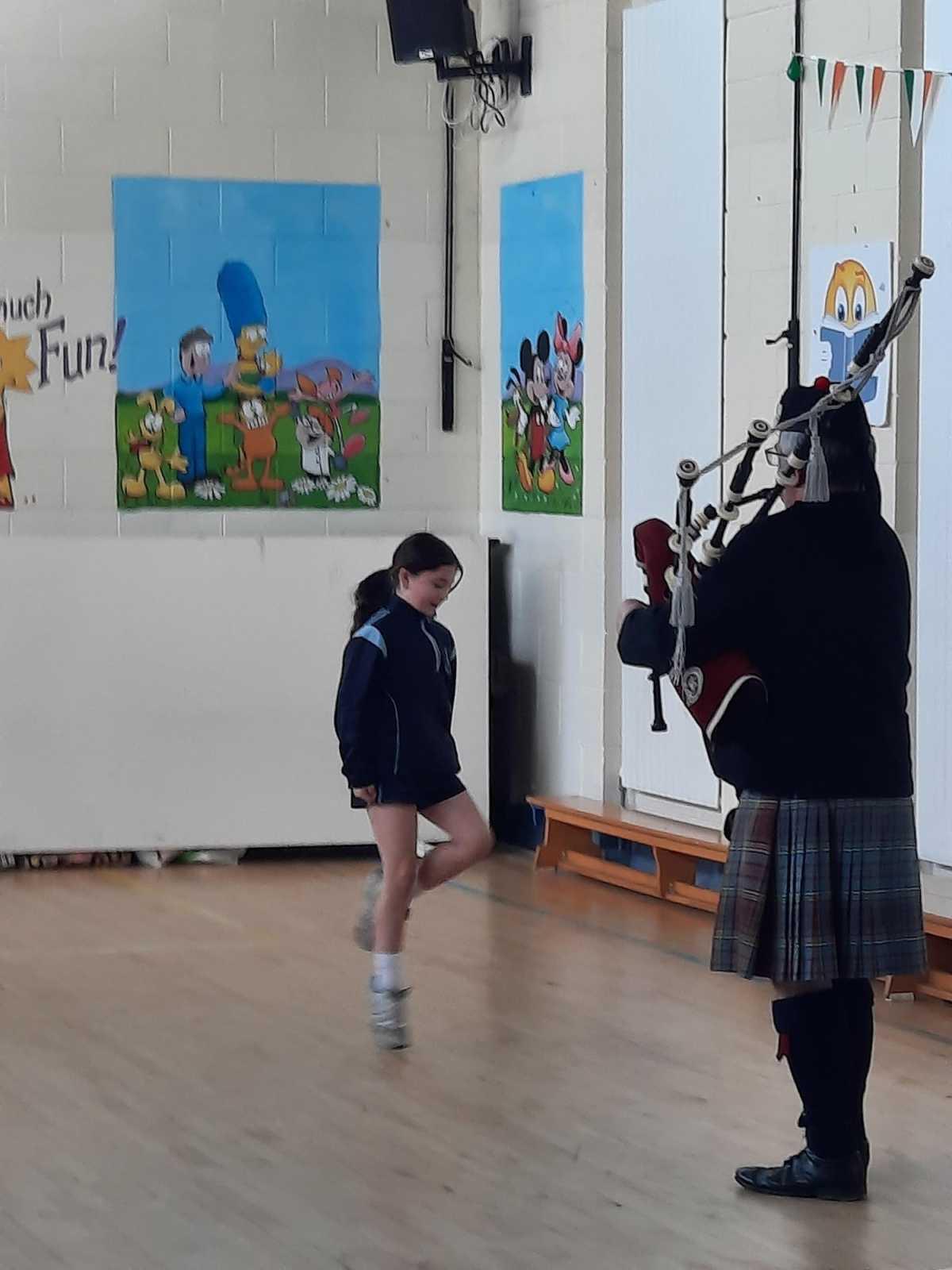 Philip from the City of Limerick Pipe Band 