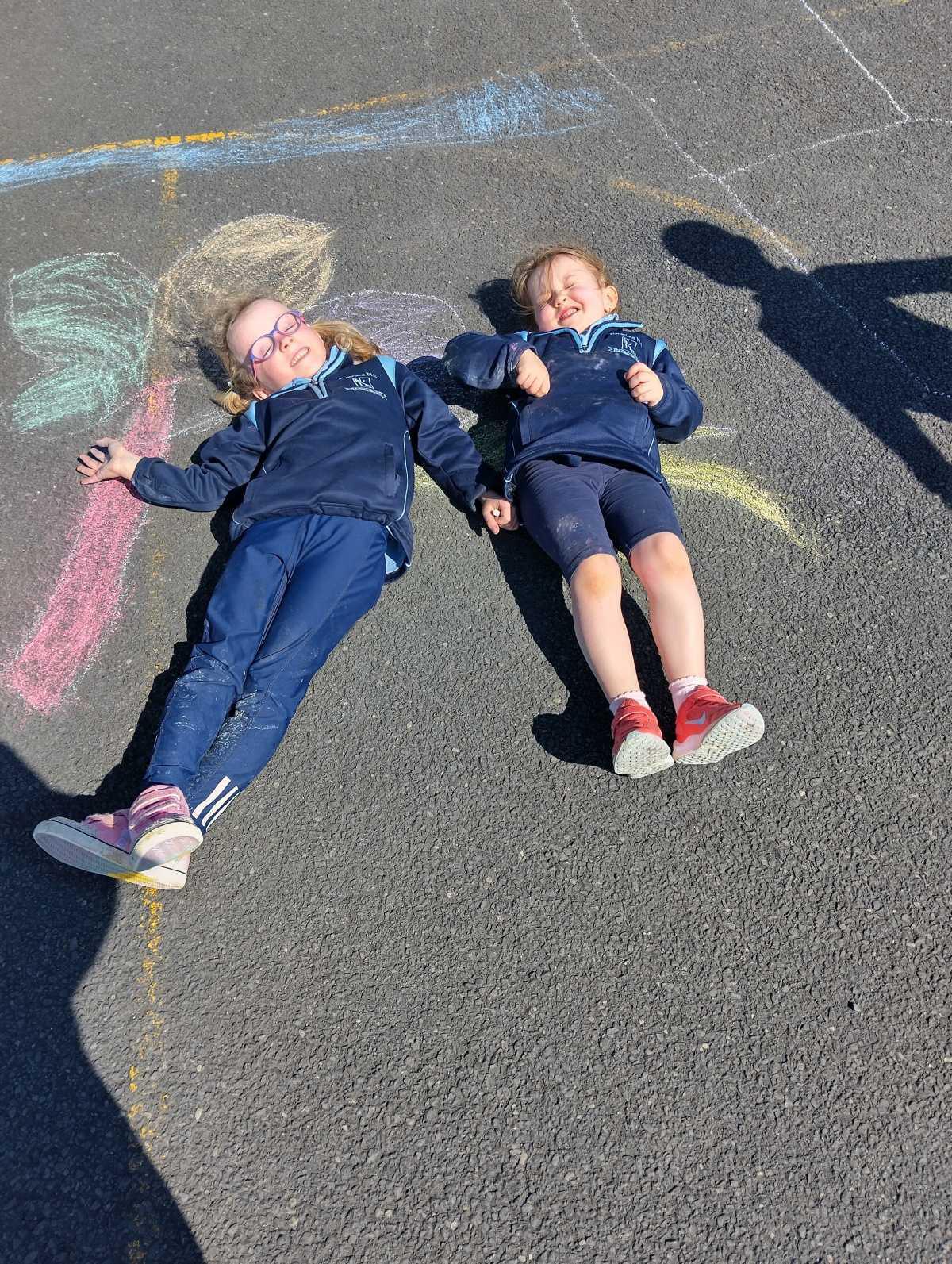 Art outside today!