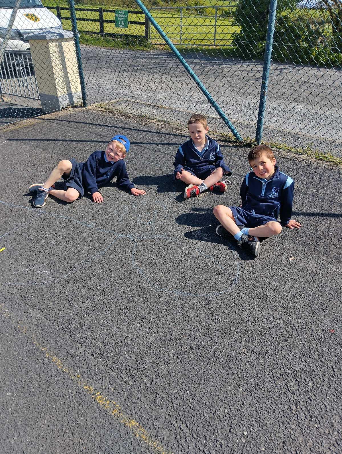 Art outside today!