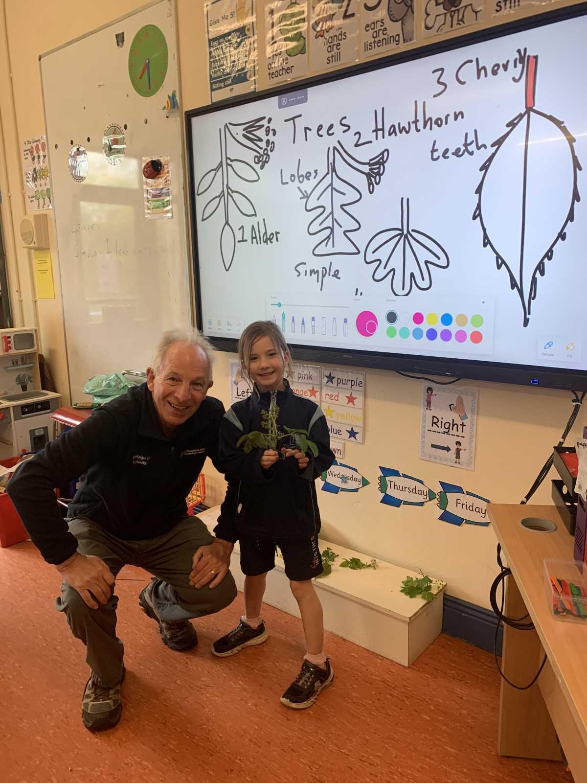 Geoff Hunt - Exploring trees in our school