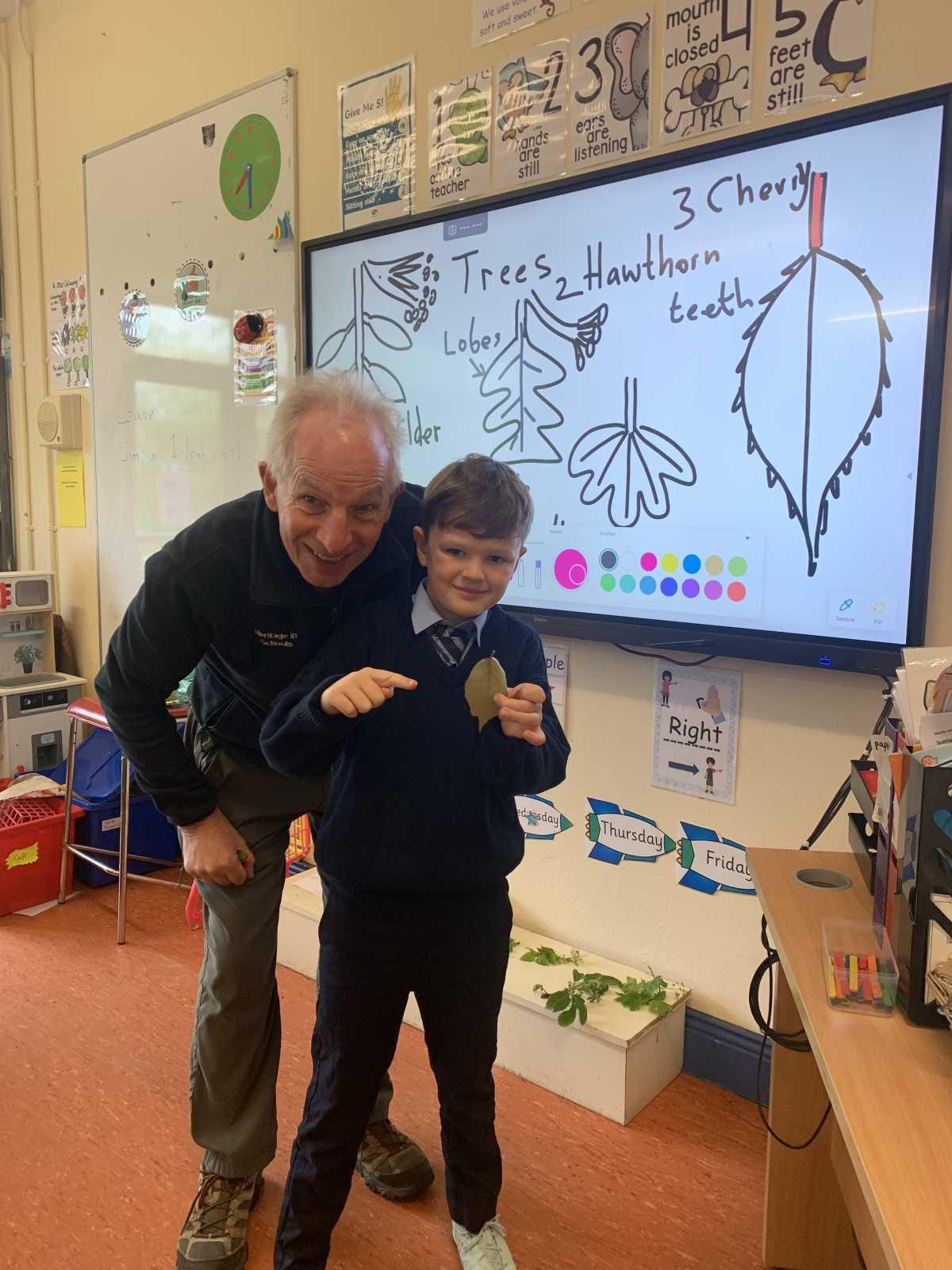 Geoff Hunt - Exploring trees in our school Geoff Hunt - Exploring trees in our school
