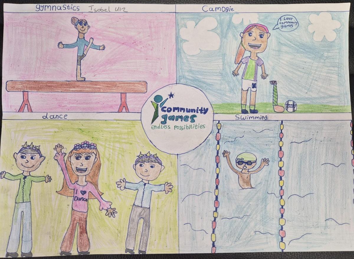 Huge congratulations to Isobel and Freya who have qualified for the next stage of the Community Games Art Competition! Best of luck girls!