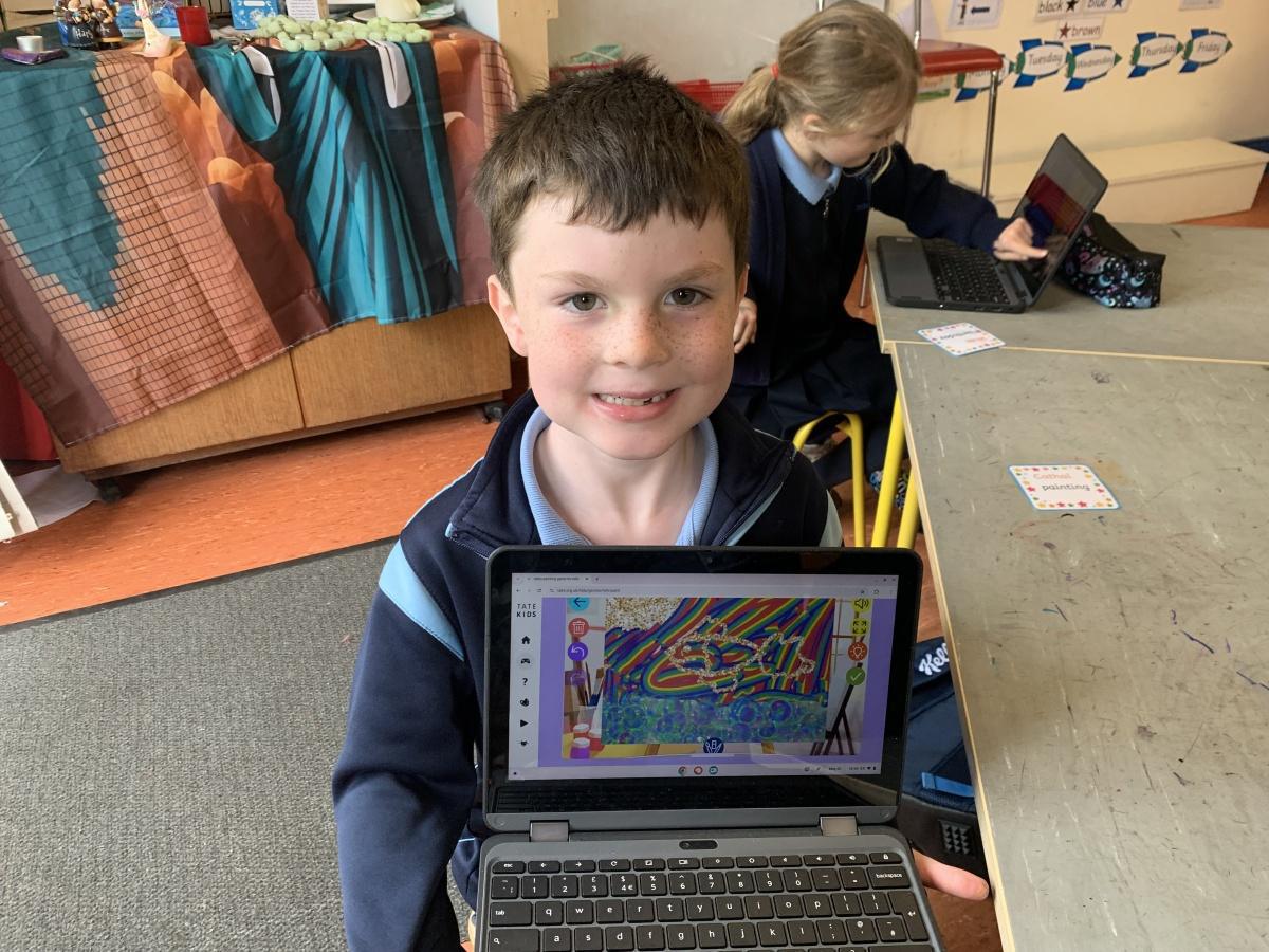 Chrome Book Painting !! Chrome Book Painting !!